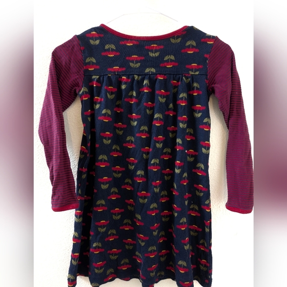 Hanna Andersson Floral Dress 100% Cotton - Picture 2 of 3